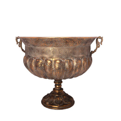 Metal Planter Gold