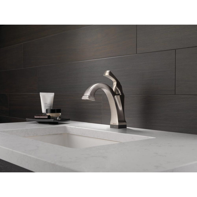 Robinet de salle de bain Dryden Touch2O avec technologie sans contact, Acier inoxydable Brilliance