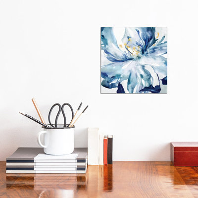 Blue Grande II - Estampe numérique sur toile tendue avec châssis