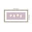 Impression d'art mural encadré Minimalist Birds 3 par mauve clair par Laura Moss-1030723724-1030723727-1030723730