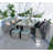 10 - Person Wicker Patio Dining Set with Rectangular Table , Cushions Included-93913439-93913440
