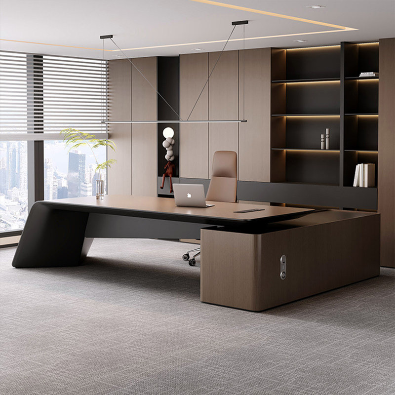 Bureau rectangulaire 110,24 po, 29.53" H x 110.24" W x 37.4" D