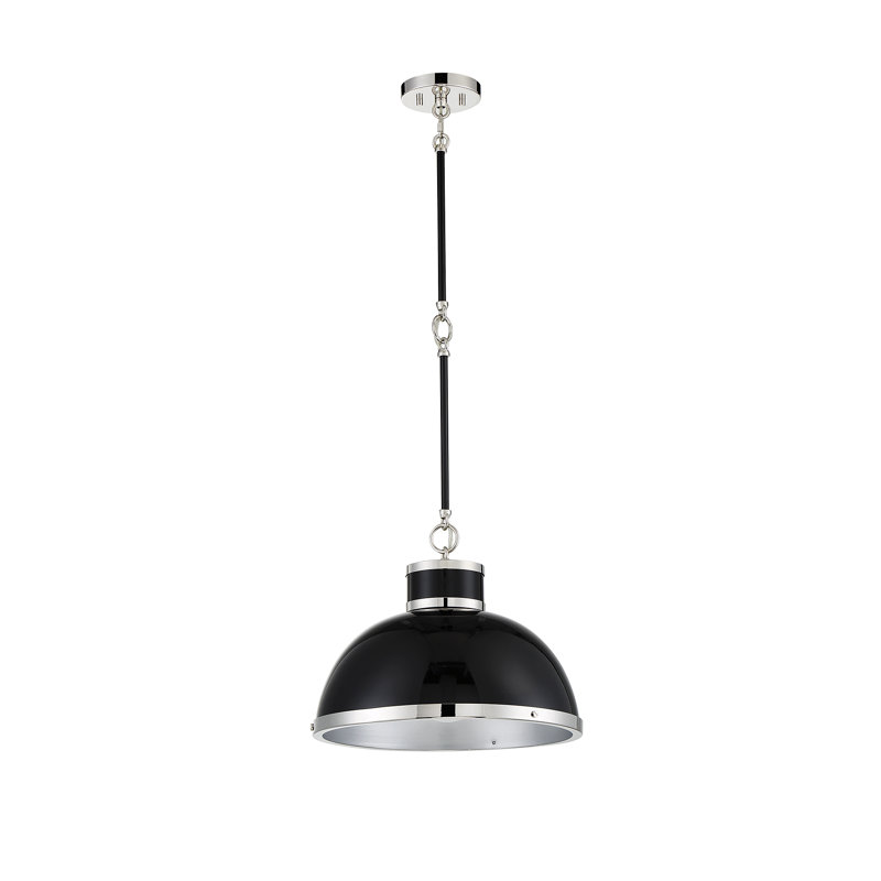 Krum 1 - Light Single Pendant, Black