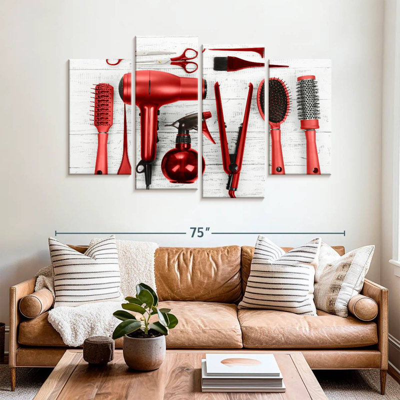 Shuttleworth Hair Salon Red Tools