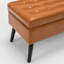 Banc de rangement avec banc de rangement pour l'extrémité de la chambre à coucher-1215661271
