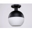 Plafonnier semi-encastré Mid-Century 1 lumière Schoch-731622150