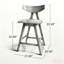 Tabouret de comptoir, ensemble de 2 (table non incluse)