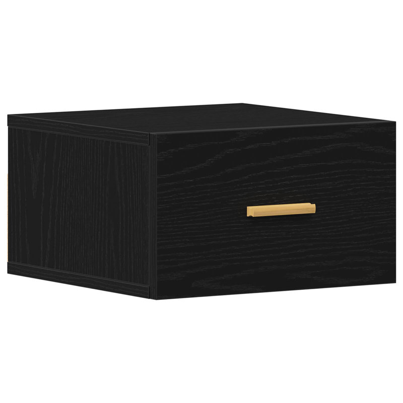 35cm W Manufactured Wood Bedside Table