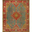 Tapis Oushak Bold Tribal