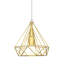 Burwell 1 - Light Gold Geometric Pendant