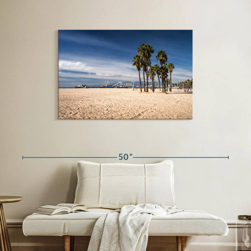Gillard Santa Monica Palm Gillard, H 26 po x l 39 po
