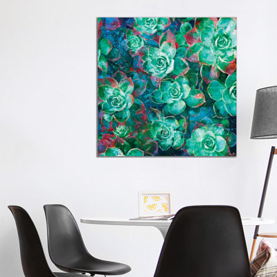 Succulent by Lisa Robinson - Wrapped Canvas Gallery-Wrapped Canvas Giclée