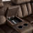 108.8''W 7-Piece Modern Microfiber Upholstered Soft Manual Reclining Sectional With Cupholders & Storage-349572150