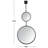 Rangel Metal Flat Wall Mirror