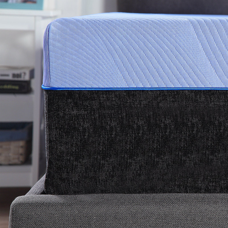 12 Inch Flex Head Latex Foam Hybrid Mattress And Adjustable Base Bundle, King Size