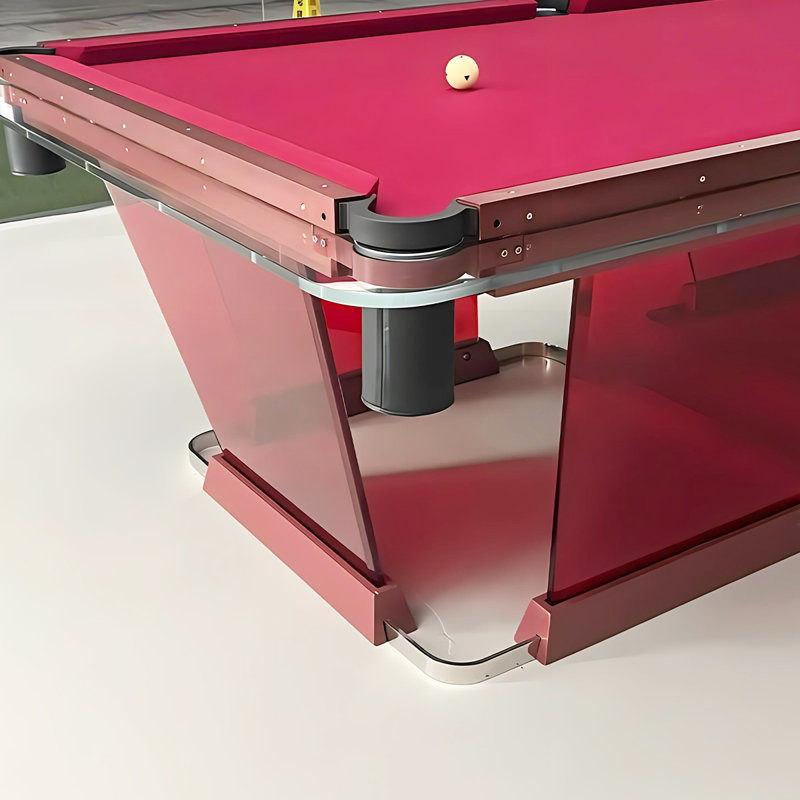 Table de billard avec patins PoolTable032102RF, 9' 4.2"