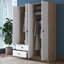 Hedieh 4 Door Wardrobe