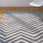 Tapis gris anthracite / ivoire Wolfenbarger-23233751