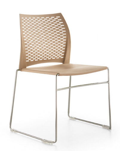 Chaise d'invité à traîneau réseau, Sable