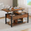Afeez Lift Top Coffee Table with Storage，Extendable Coffee Table Centre Table for Living Room-1475357499-1475357501