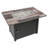 Endless Summer, The Caleb,  40" X 28” Rectangular Gas Fire Table