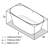 Vetralla 59" x 29" Freestanding Soaking Bathtub-45225676