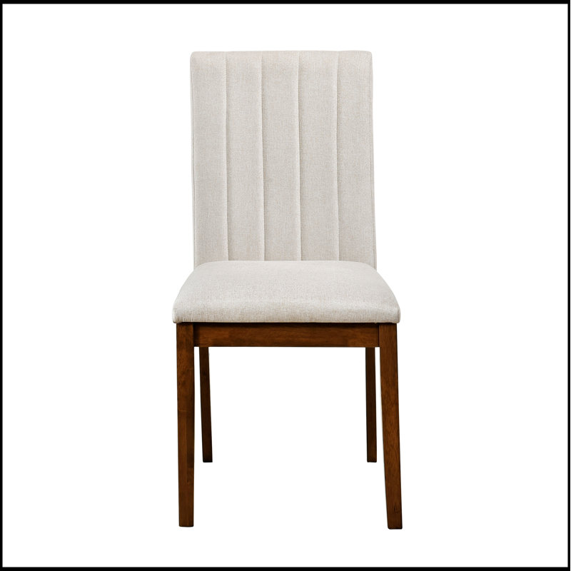 Chaise d'appoint rembourrée confortable avec coussin moelleux, parfaite pour les salles à manger et les sièges allongés