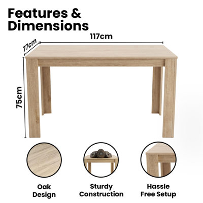 Lubaabah 4 - Person Dining Set