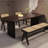 Iroise Nordic style solid wood dining table-1448871628