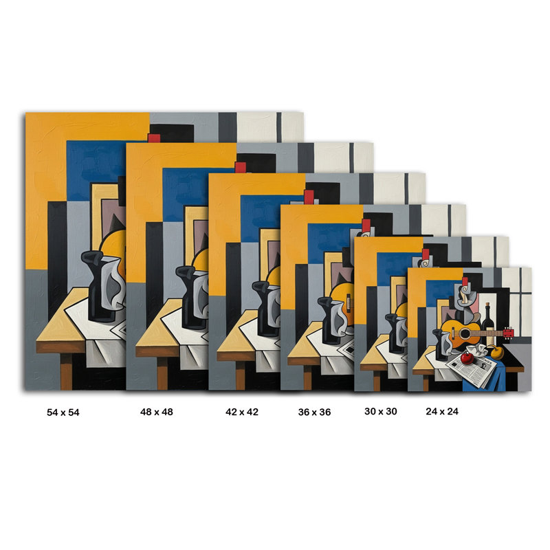 Forme de la musique, H 30 po x l 30 po