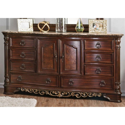 Madeleine Solid Wood 66'' W 8 - Drawer Dresser