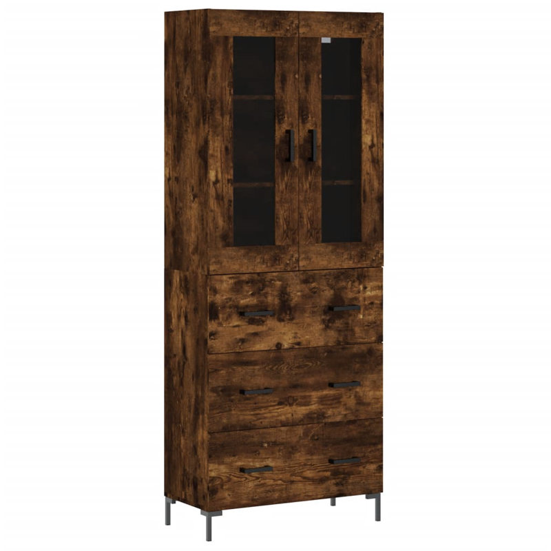 69.5cm Sideboard, Smoked Oak
