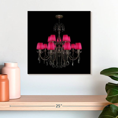 Kerner Pink Accented Chandelier