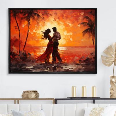 " Dance Salsa In Sunset I "