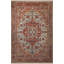 Tapis décoratif multicolore à motif frangé et à motif traditionnel-1462612290
