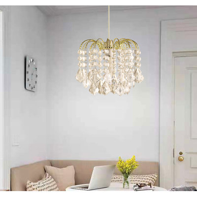 37cm Crystal Novelty Pendant Shade