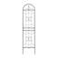 Paquet de 4 treillis de jardin en métal antirouille pour plantes grimpantes