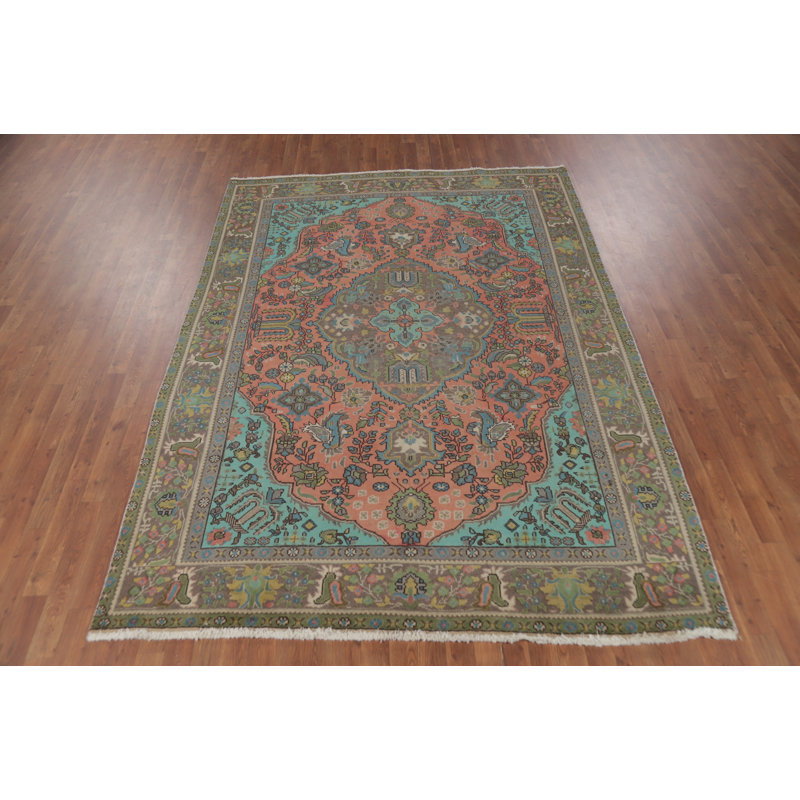 Tapis traditionnel en laine 7 x 9
