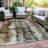 Machine Washable Indoor/Outdoor Xhevrie Taupe Rug-202073563