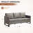 Hansencamp Outdoor Brooksie Swivel Gliding Wicker Chair with Cushions-1486423563