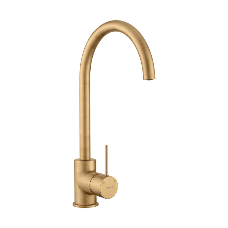 Rangemaster Pull Out Kitchen Faucet, Satin Bronze