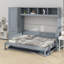 Lit escamotable Murphy avec placard et tiroirs-1173510578