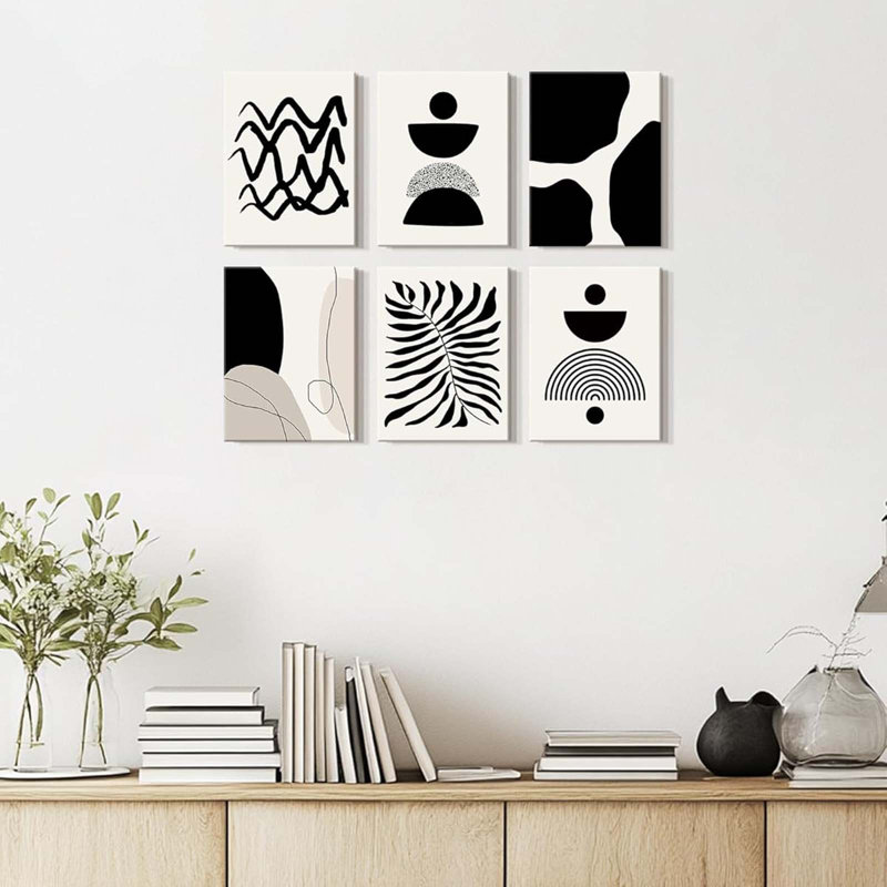 6 Piece Wrapped Canvas Print