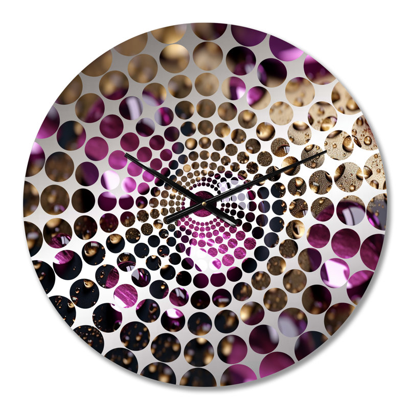 Horloge murale Madiline - Rose, Petit