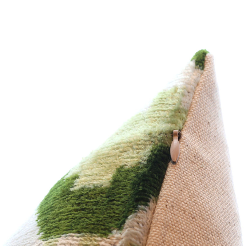 Geometric Velvet Throw Pillow