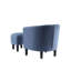 Fauteuil demi-tonneau avec repose-pieds Anges-1733547637