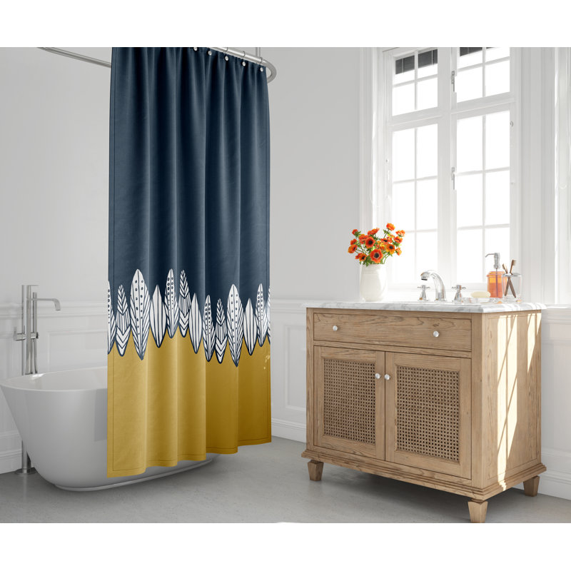 Thora Abstract Shower Curtain