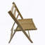 Chaise en bois pour événement spécial pliante