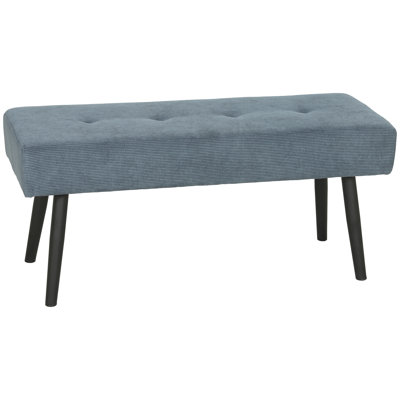 Corduroy Upholstered Bench
