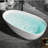 59.06'' x 29.92'' Soaking Solid Surface Bathtub